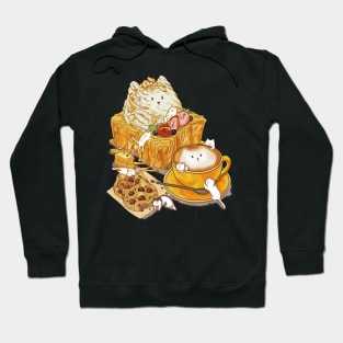 a little cat snack Hoodie